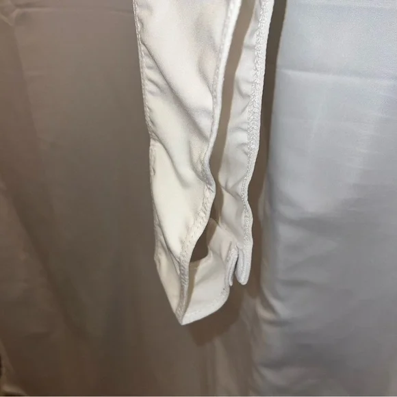 Highly Cut Bodysuit - White - Picture 9 of 11